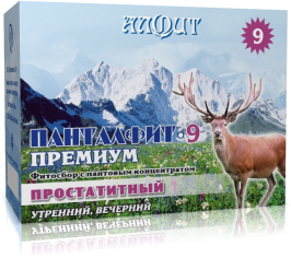 ПАНТАЛФИТ-9 ПРОСТАТИТНЫЙ, 60 брикетов